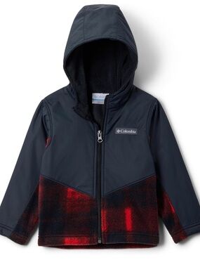 🏕️NWT!! Columbia Kids Steens Mt Ii Overlay Hoodie (toddler) 12-18m baby boy